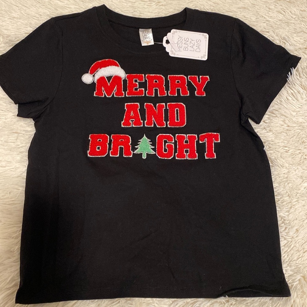 NWT small, Merry And Bright Tee. Resembles Judith March (reference only).